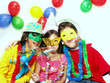 Niños de carnaval fiesta y disfraz.
