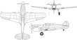 Vector: High detailed vector of old military airplane High detailed vector of old military airplane