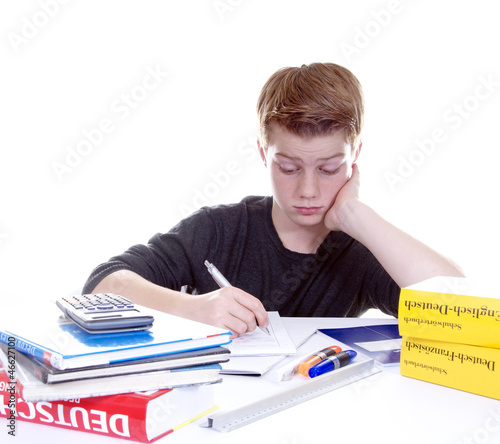Photo: Schulstress Schulstress