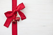 Decorative background with christmas ornaments