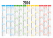 Kalender 2014