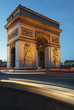 Paris, Arc de Triomphe by night