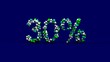 30 percent green screen sale