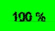 100 percent green screen sale