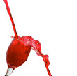 glass of red juice