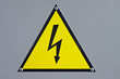 Foto: sign of attention to electrical energy and danger of electrocuti sign of attention to electrical energy and danger of electrocuti
