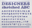 Vector: Designers sketched ABC Designers sketched ABC