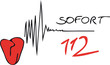 Herz - Herzinfakt - Notruf - 112 - sofort - Notarzt