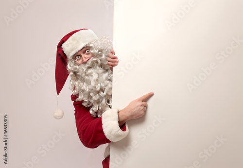 Photo: Showing Santa Claus Showing Santa Claus