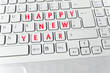 Foto: Helle Tastatur: Happy New Year Helle Tastatur: Happy New Year