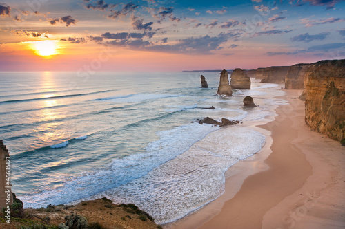 Photo: twelve apostles sunset twelve apostles sunset