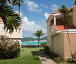 Philipsburg St Martin seen between buildings