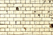 Dirty white brick wall background