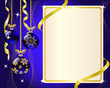 paper and Christmas decorations