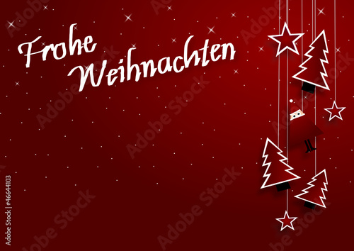 Vector: Frohe Weihnachten Frohe Weihnachten