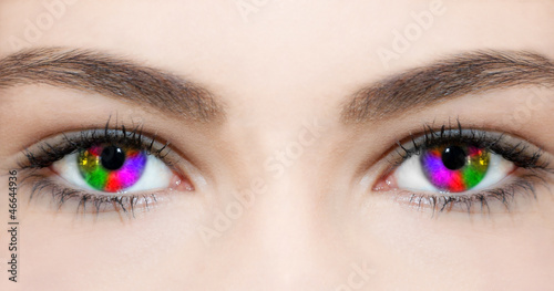 Photo: Rainbow Eyes Rainbow Eyes