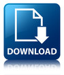 DOWNLOAD Blue Square Button