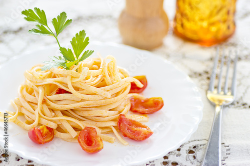 Photo: spaghetti con i pomodorini spaghetti con i pomodorini