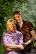 Photo : boy and girl standing together boy and girl standing together