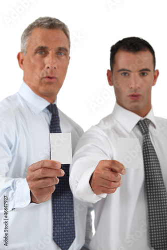 Photo: Determined businessmen Determined businessmen