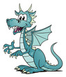 Sitting Dragon Smaragd