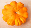 squash on a wooden background