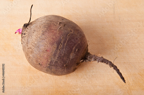 Photo: beets on a wooden background beets on a wooden background
