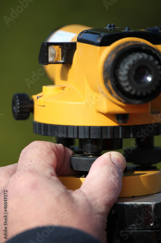Photo: Close-up shot of an altometer Close-up shot of an altometer