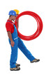Craftsman with tubing