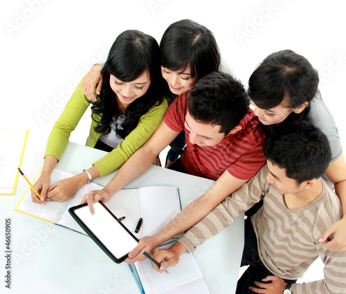 Photo: Students with tablet Students with tablet