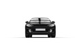 Black Car Front View