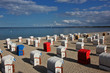 Strandkörbe an der Ostsee