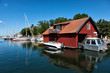 Swedish summer at idyllic Harstena island in the Baltic sea