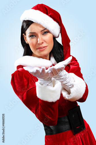 Photo: pretty santa girl pretty santa girl