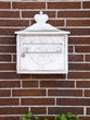 mailbox on the brick wall