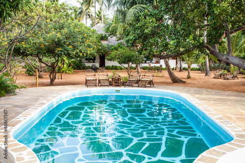 Photo: Swimming pool in African Garden Swimming pool in African Garden