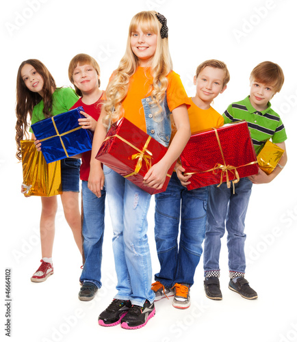 Photo: Bunch of happy kids Bunch of happy kids