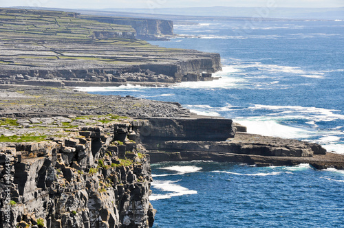 Photo: Cliffs in Inishmore, Aran islands in Ireland Cliffs in Inishmore, Aran islands in Ireland