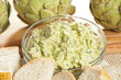 Fresh Organic Artichoke Dip