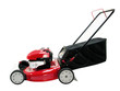 Red Lawn Mower