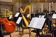 Musical instruments and sheet music