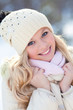 Woman in winter