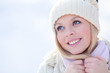 Woman in winter