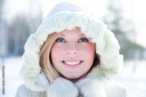 Photo: winter girl winter girl