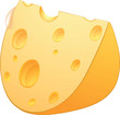 Cheese. Cartoon