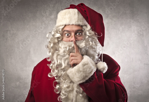 Photo: Silencing Santa Claus Silencing Santa Claus