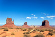 famous landscape of Monument Valley