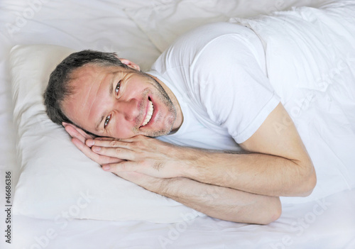 Photo: Wake up man portrait Wake up man portrait