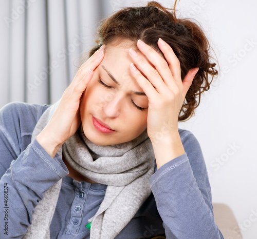 Photo: Woman with Headache Woman with Headache
