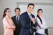 Portrait eines Büro-Teams
